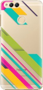 Plastové pouzdro iSaprio - Color Stripes 03 - Huawei Honor 7X