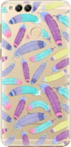 Plastové pouzdro iSaprio - Feather Pattern 01 - Huawei Honor 7X