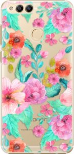 Plastové pouzdro iSaprio - Flower Pattern 01 - Huawei Honor 7X
