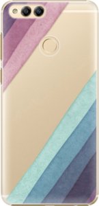 Plastové pouzdro iSaprio - Glitter Stripes 01 - Huawei Honor 7X