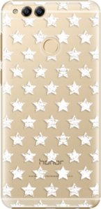 Plastové pouzdro iSaprio - Stars Pattern - white - Huawei Honor 7X