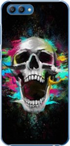 Plastové pouzdro iSaprio - Skull in Colors - Huawei Honor View 10