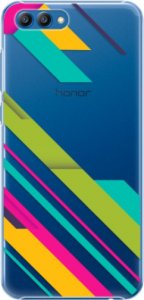 Plastové pouzdro iSaprio - Color Stripes 03 - Huawei Honor View 10