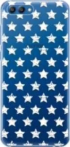 Plastové pouzdro iSaprio - Stars Pattern - white - Huawei Honor View 10