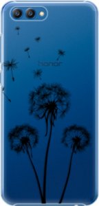 Plastové pouzdro iSaprio - Three Dandelions - black - Huawei Honor View 10