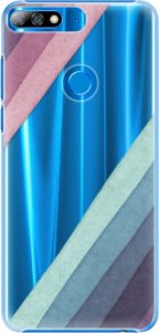 Plastové pouzdro iSaprio - Glitter Stripes 01 - Huawei Y7 Prime 2018