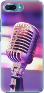 Plastové pouzdro iSaprio - Vintage Microphone - Huawei Honor 10
