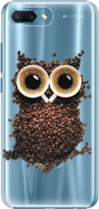 Plastové pouzdro iSaprio - Owl And Coffee - Huawei Honor 10