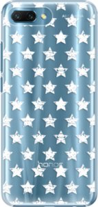 Plastové pouzdro iSaprio - Stars Pattern - white - Huawei Honor 10