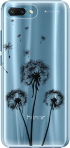 Plastové pouzdro iSaprio - Three Dandelions - black - Huawei Honor 10