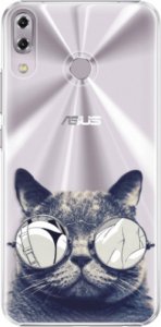 Plastové pouzdro iSaprio - Crazy Cat 01 - Asus ZenFone 5 ZE620KL
