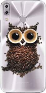 Plastové pouzdro iSaprio - Owl And Coffee - Asus ZenFone 5 ZE620KL