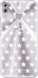 Plastové pouzdro iSaprio - Stars Pattern - white - Asus ZenFone 5 ZE620KL