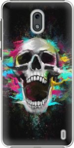 Plastové pouzdro iSaprio - Skull in Colors - Nokia 2