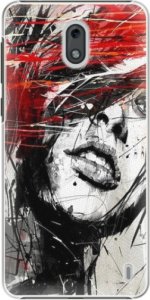 Plastové pouzdro iSaprio - Sketch Face - Nokia 2