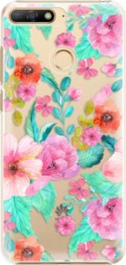 Plastové pouzdro iSaprio - Flower Pattern 01 - Huawei Y6 Prime 2018