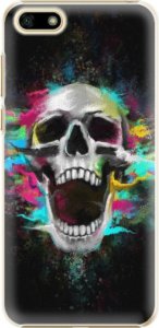 Plastové pouzdro iSaprio - Skull in Colors - Huawei Y5 2018