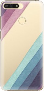 Plastové pouzdro iSaprio - Glitter Stripes 01 - Huawei Honor 7A