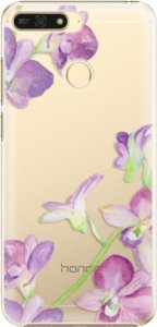 Plastové pouzdro iSaprio - Purple Orchid - Huawei Honor 7A