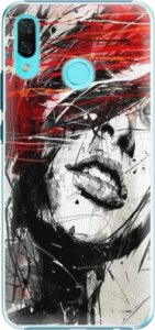 Plastové pouzdro iSaprio - Sketch Face - Huawei Nova 3