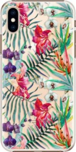 Plastové pouzdro iSaprio - Flower Pattern 03 - iPhone XS