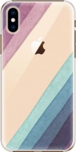 Plastové pouzdro iSaprio - Glitter Stripes 01 - iPhone XS