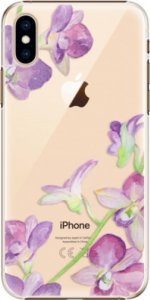 Plastové pouzdro iSaprio - Purple Orchid - iPhone XS