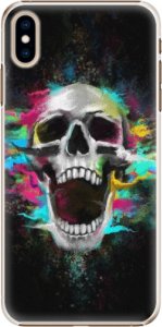 Plastové pouzdro iSaprio - Skull in Colors - iPhone XS Max