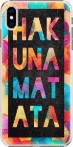 Plastové pouzdro iSaprio - Hakuna Matata 01 - iPhone XS Max