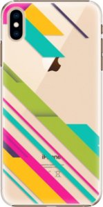 Plastové pouzdro iSaprio - Color Stripes 03 - iPhone XS Max