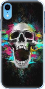 Plastové pouzdro iSaprio - Skull in Colors - iPhone XR