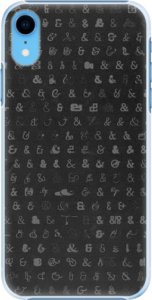 Plastové pouzdro iSaprio - Ampersand 01 - iPhone XR