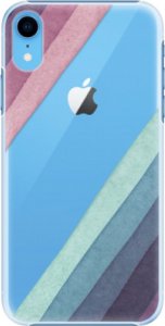 Plastové pouzdro iSaprio - Glitter Stripes 01 - iPhone XR