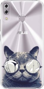 Plastové pouzdro iSaprio - Crazy Cat 01 - Asus ZenFone 5Z ZS620KL
