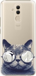 Plastové pouzdro iSaprio - Crazy Cat 01 - Huawei Mate 20 Lite