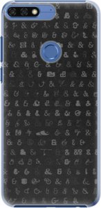 Plastové pouzdro iSaprio - Ampersand 01 - Huawei Honor 7C
