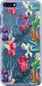 Plastové pouzdro iSaprio - Flower Pattern 03 - Huawei Honor 7C