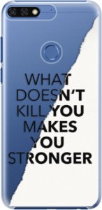 Plastové pouzdro iSaprio - Makes You Stronger - Huawei Honor 7C