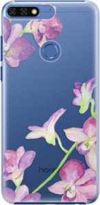 Plastové pouzdro iSaprio - Purple Orchid - Huawei Honor 7C