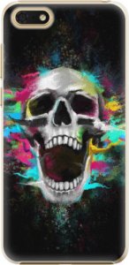 Plastové pouzdro iSaprio - Skull in Colors - Huawei Honor 7S