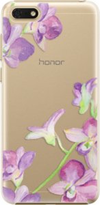 Plastové pouzdro iSaprio - Purple Orchid - Huawei Honor 7S