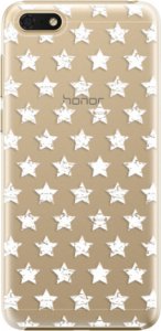 Plastové pouzdro iSaprio - Stars Pattern - white - Huawei Honor 7S