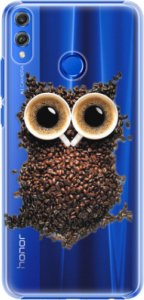 Plastové pouzdro iSaprio - Owl And Coffee - Huawei Honor 8X