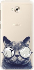 Plastové pouzdro iSaprio - Crazy Cat 01 - Asus ZenFone 4 Selfie ZD553KL