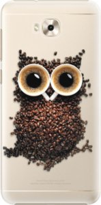 Plastové pouzdro iSaprio - Owl And Coffee - Asus ZenFone 4 Selfie ZD553KL