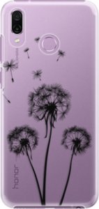 Plastové pouzdro iSaprio - Three Dandelions - black - Huawei Honor Play