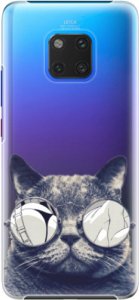 Plastové pouzdro iSaprio - Crazy Cat 01 - Huawei Mate 20 Pro