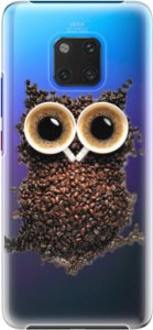 Plastové pouzdro iSaprio - Owl And Coffee - Huawei Mate 20 Pro