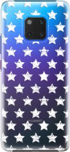 Plastové pouzdro iSaprio - Stars Pattern - white - Huawei Mate 20 Pro
