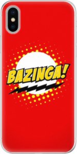 Silikonové pouzdro iSaprio - Bazinga 01 - iPhone X